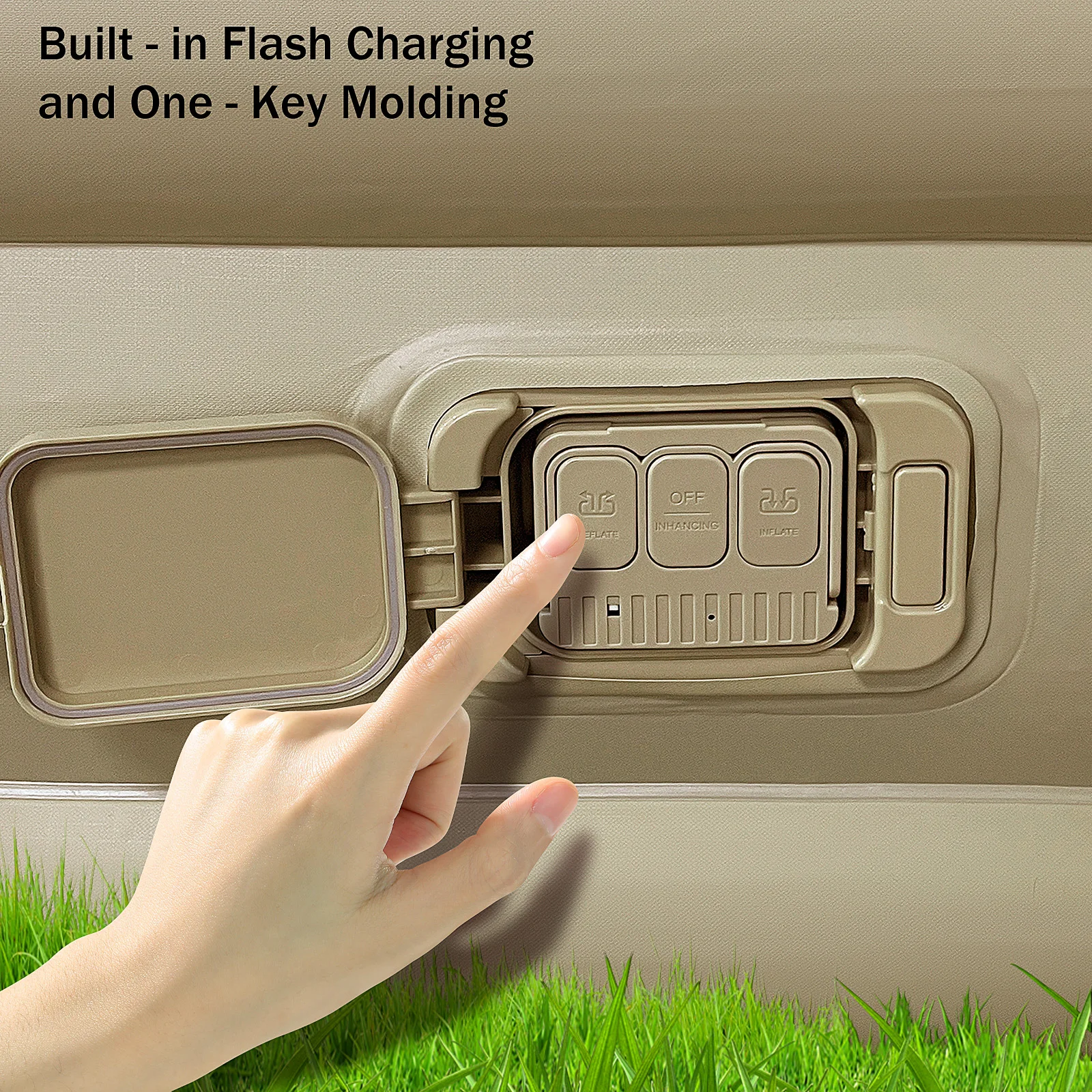 192x182x40 سنتيمتر نفخ فراش للمنزل في الهواء الطلق سرير 1-2 شخص التخييم وسادة هوائية سيارة للطي كسول المحمولة أريكة حصيرة #6