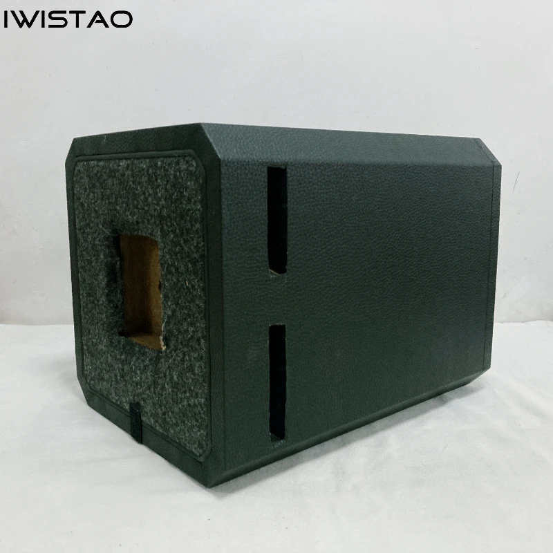 IWISTAO HIFI 8 Inch Passive Subwoofer Empty Cabinet Honeycomb HDF Board Enclosure Box Car Audio DIY