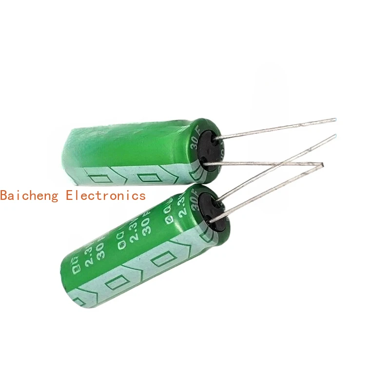 10PCS 2.3V30F Capacitor volume 10 * 30mm 2.3V30F backup power supply