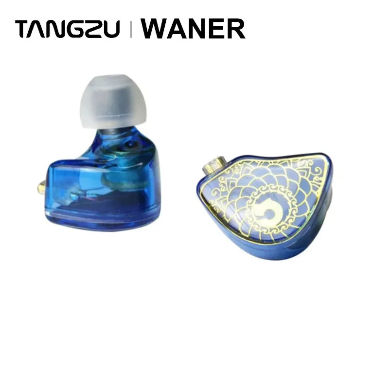 TANGZU WAN ER Headphone Zone Edition In Ear Earphone with Microphone 0.78mm 2Pin Interface Detachable Wired HiFi Music IEM