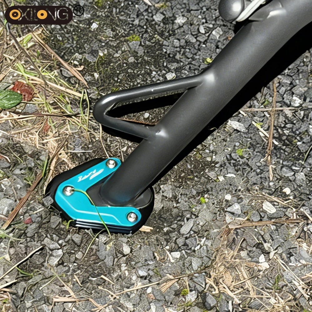 

For CFMOTO 800MT-X 800 MT X 800MTX 2024 2025 Motorcycle Kickstand Foot Side Stand Extension Enlarger Plate Pad Parts Accessories