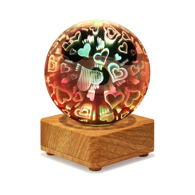 

Love Night Light Christmas Romantic Atmosphere Bed Light