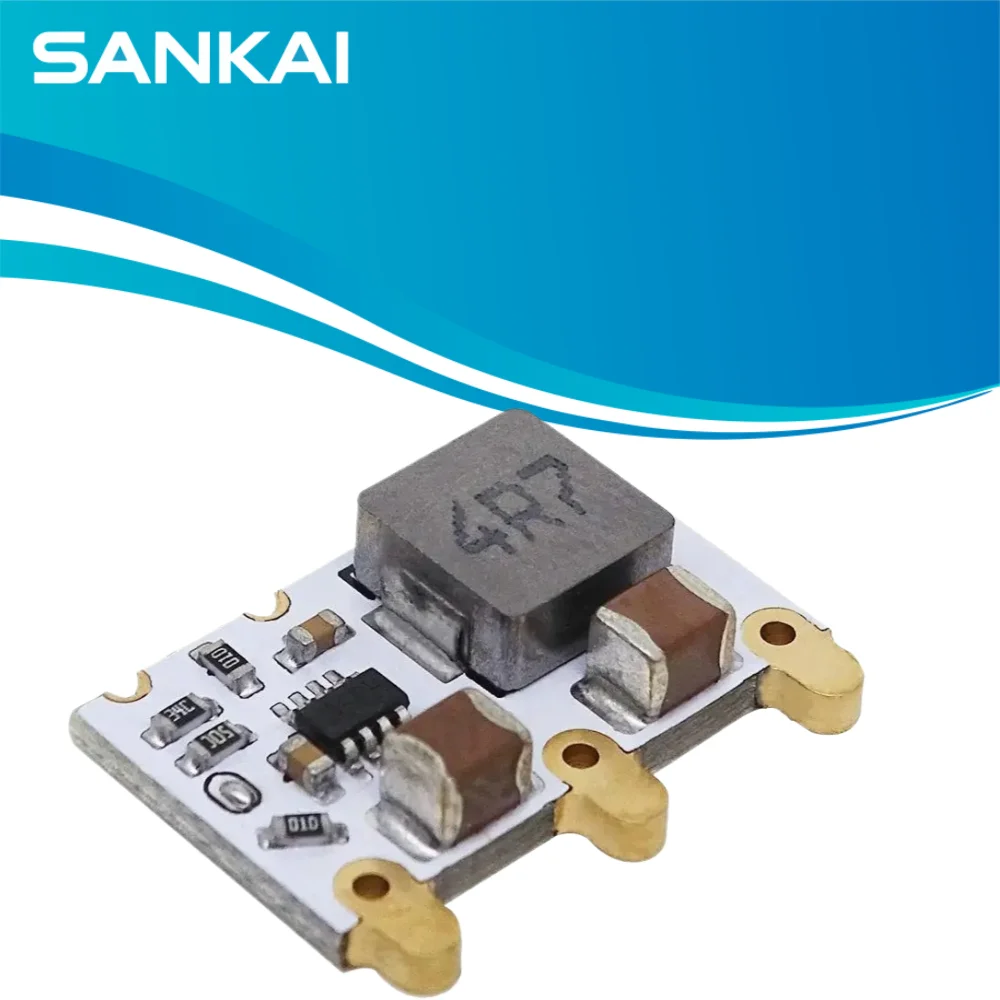 98% Efficiency 4A Buck Regulator, 6-16V to 5V/3.3V, Mini Step-Down Module