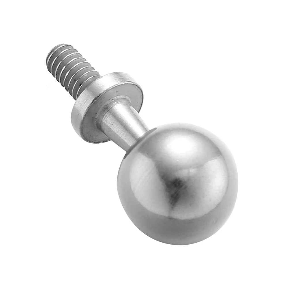 

Tripod Adapter 1/4-20 Thread 6mm 15mm Ball Swivel Steel Screw for Camera Projector Cradle Head Small Tripod Accessories