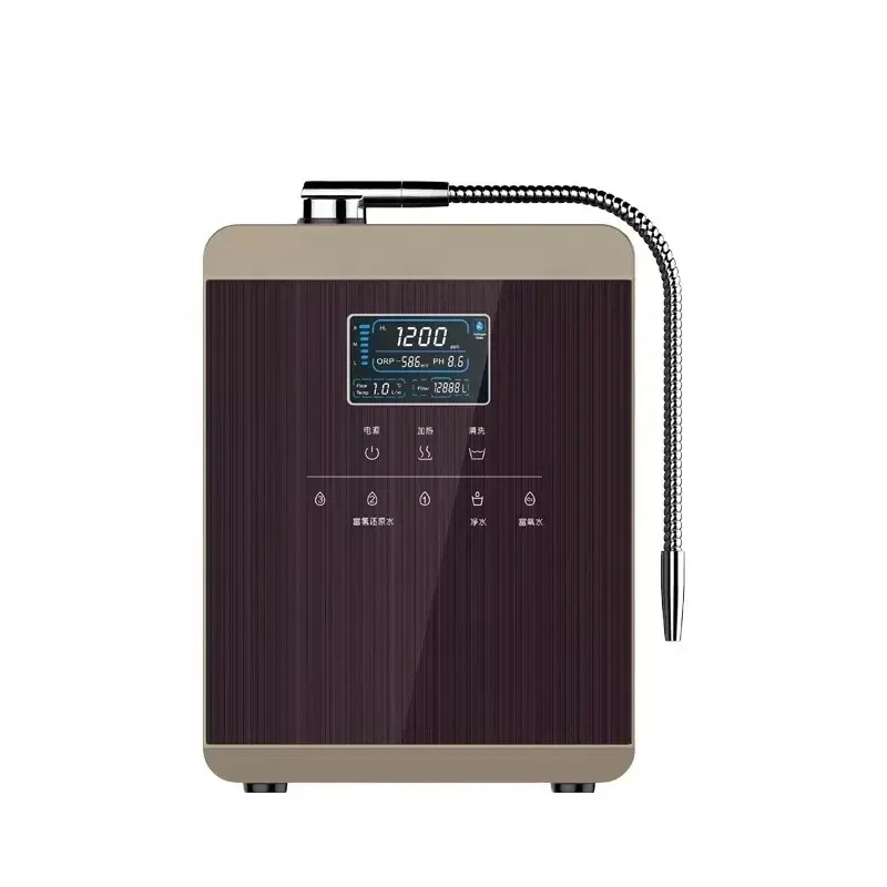 Alkaline water machine Alkaline water ion generator pH 5 plate filter purifier Hydrogen-rich machine Hydrogen water absorption