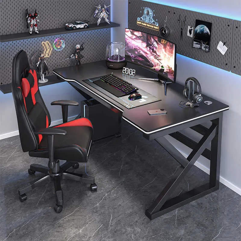 Simple Computer Desktop Gaming Table Student Writing Desk Home Bedroom Worktable