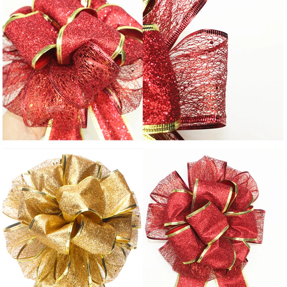 

Christmas Bow Bouquet Bowknot Decorative and Arrow Handcraft Tree Hanging Decoration