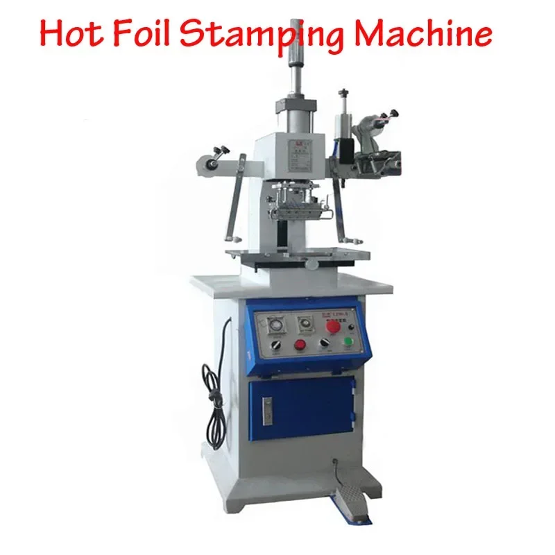 

Desktop Pneumatic Bronzing Machine 120*90mm Hot Foil Stamping Machine Card Leather Stamping Machine LZ-90-B
