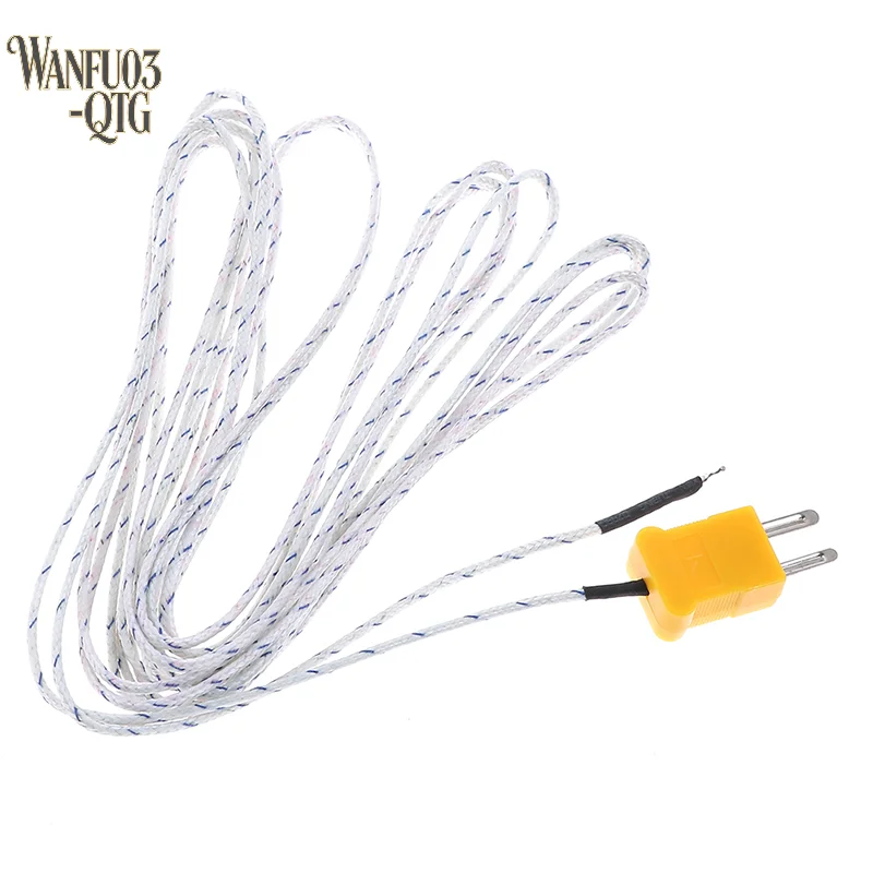 Hot Sale 1PC 5m K type temperature sensor thermocouple probe cable wire