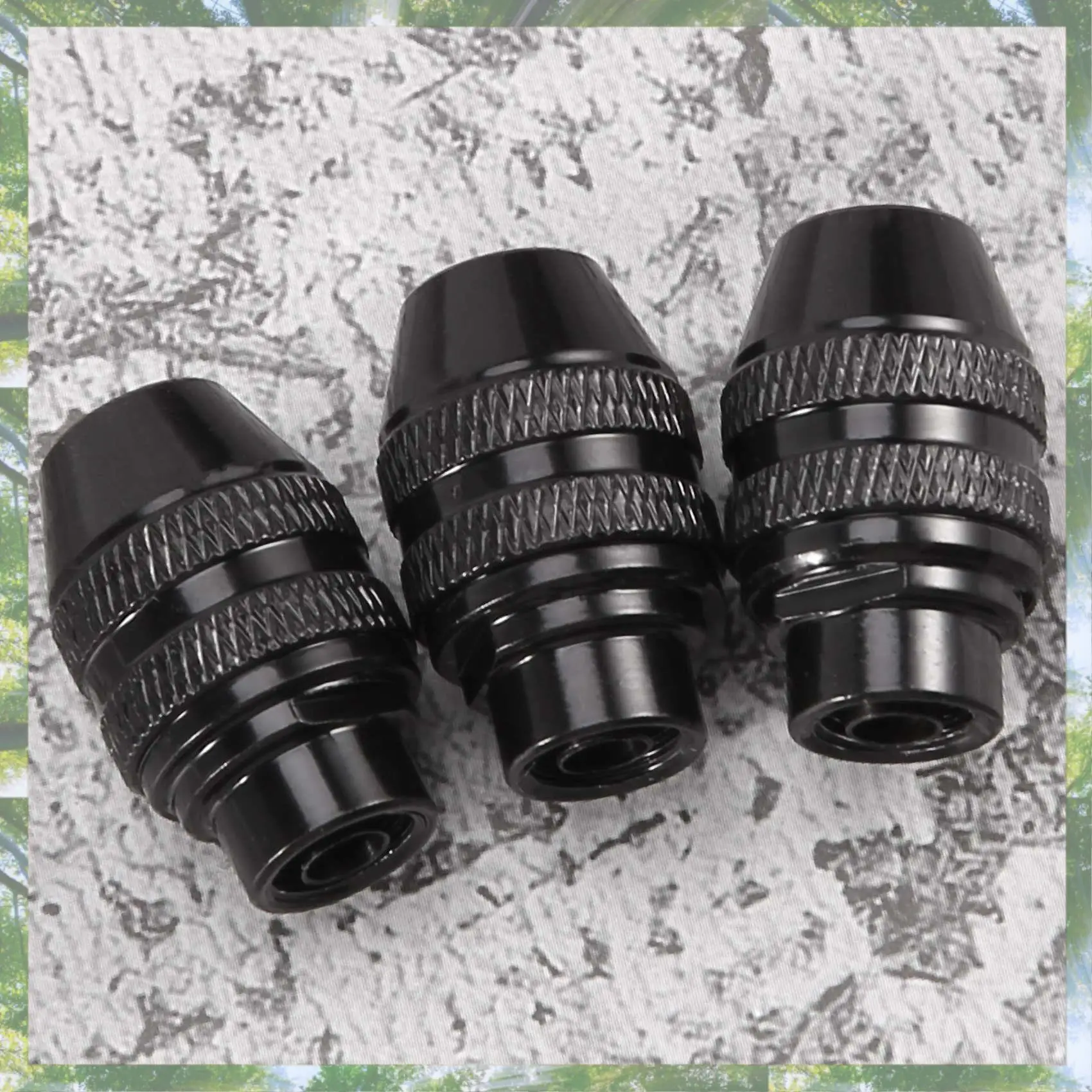 Premium-3 Stück Multi-Schnellwechsel-Schnellspannbohrfutter Universal-Bohrfutter Ersatz für Dremel 4486 Präzisionswerkzeuge 3000 4000 7700 8200