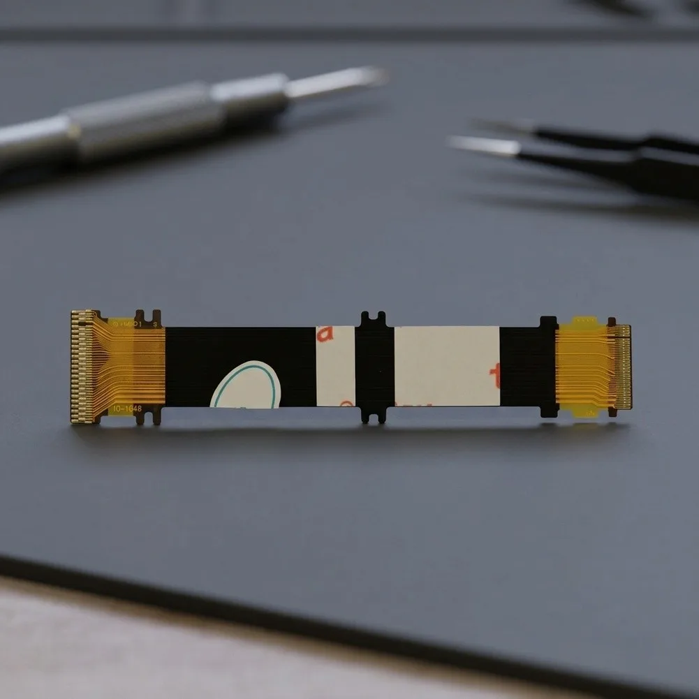 1PC LCD Rotating Shaft For Flex Cable Black Replacement Part For Sony A7M4 Camera Screen Hinge Repair Tool