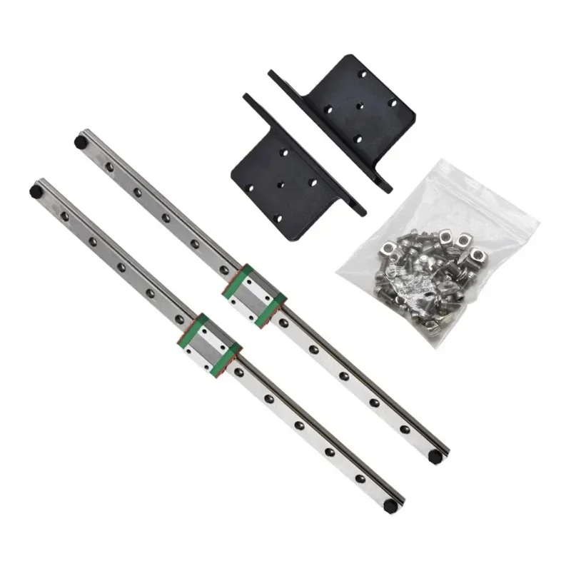 Imagem -03 - Eixo y Linear Rail Kit Guideway Slider Suave Upgrade Mgn12h 300 mm Comprimento Ender3 Ender3 Pro Ender3 v2 Mgn12h Aço Inoxidável do