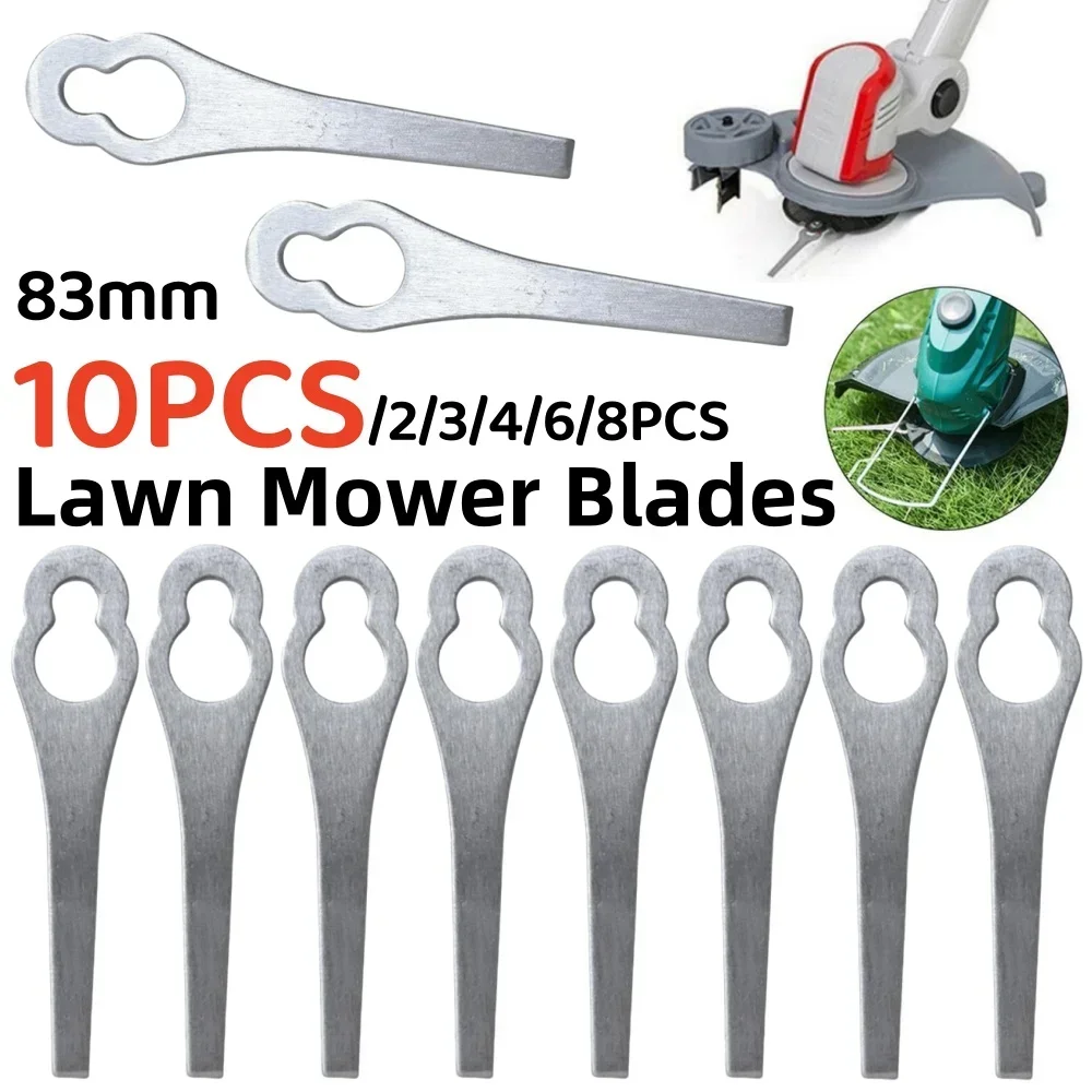 

Lawnmower Blades Metal Trimming Replacement Blade Durable Mowing Machine Blades Easy To Install Garden Power Tool Accessories