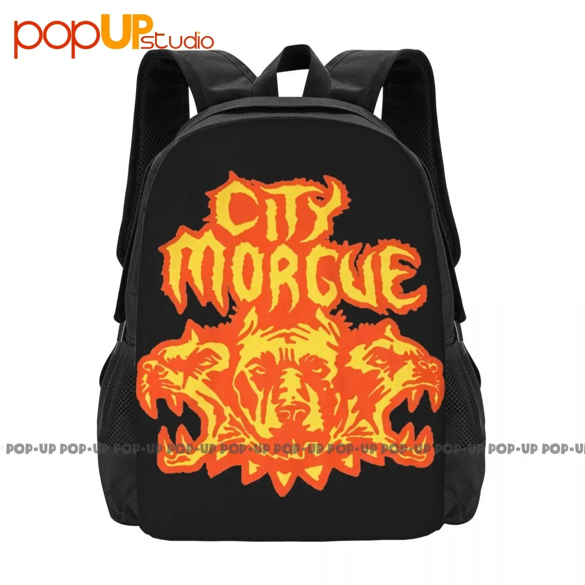 City Morgue Cerberus Backpack Large Capacity Fashion Beach Bag Storage Bag Outdoor Running