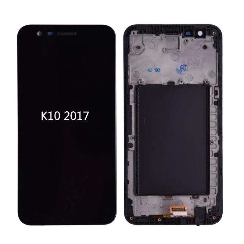 For LG K10 2017 M250N X400 LCD display with Touch Screen Digitizer LCD for LG K10 2017 K20 Plus M250 M250DS with frame