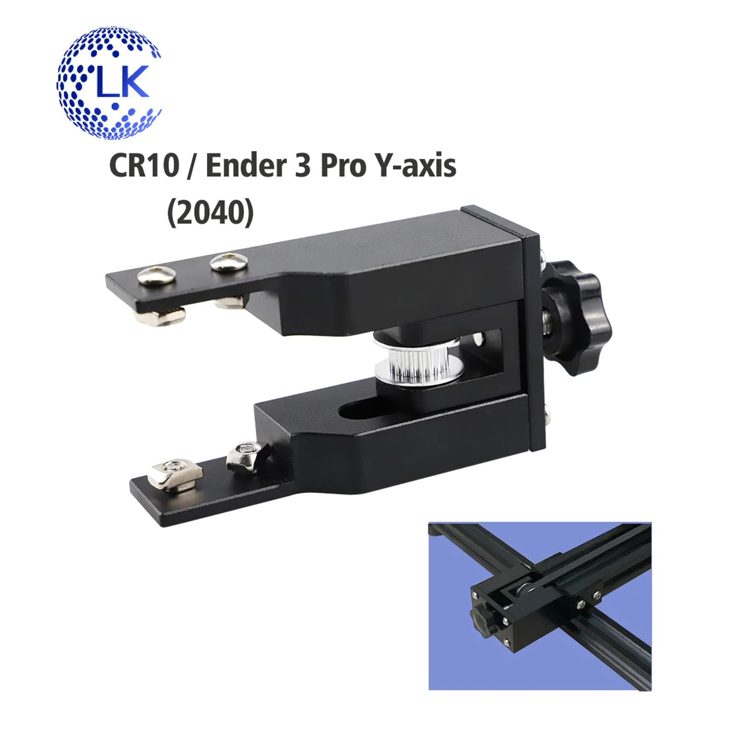 2020 Profile X-axis Synchronous Belt Stretch Straighten For Ender-3 Creality CR-10 CR-10S 2040 Stretch Straighten Tensioner