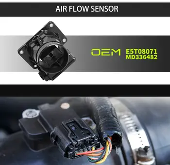 適用於三菱帕杰羅和戈藍2000款的高品質空氣流量計感測器 E5T08071 MD336482 MAF 全新感測器 8 最佳銷售 格蘭特三菱 - №5