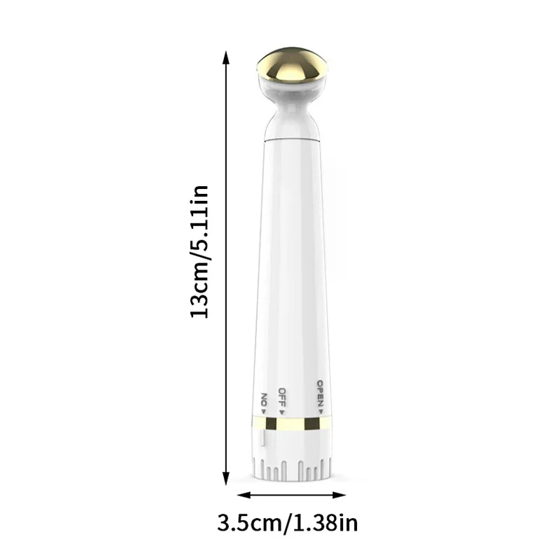 Mini Draagbare Handheld Elektrische Trillingen Oog Gezichtsmassager Anti-Aging Rimpel Donkere Cirkel Verwijdering Pen Schoonheid Huidverzorging Gereedschap