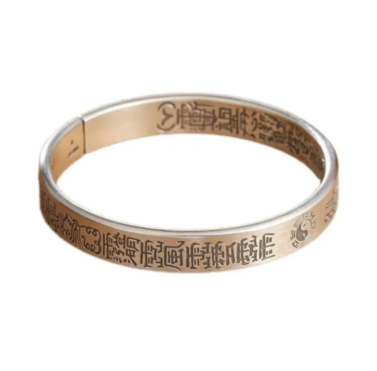 الآلات السحرية الطاوية، أساور مسطرة Tianpeng، أساور تاي تشي باغوا، النمط الصيني القديم، أساور الحظ والمجوهرات