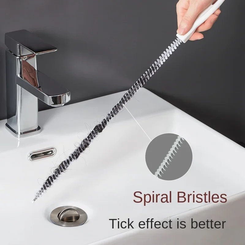 

Jin Kitchen Sink Hair Cleaner Can Be Freely Bent Household Sewer Anti-blocking Dredging Rod Pipe Dredger