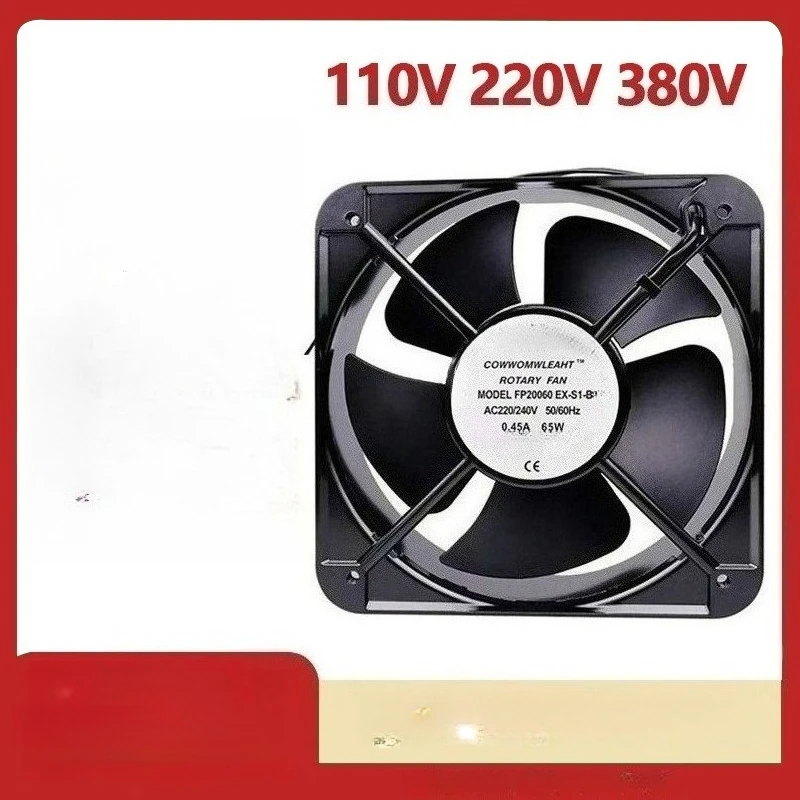 Ball Bearing Industrial Cooling Fan  For Electric Cabinet Industrial Equipment Heat Dissipation(WS004)