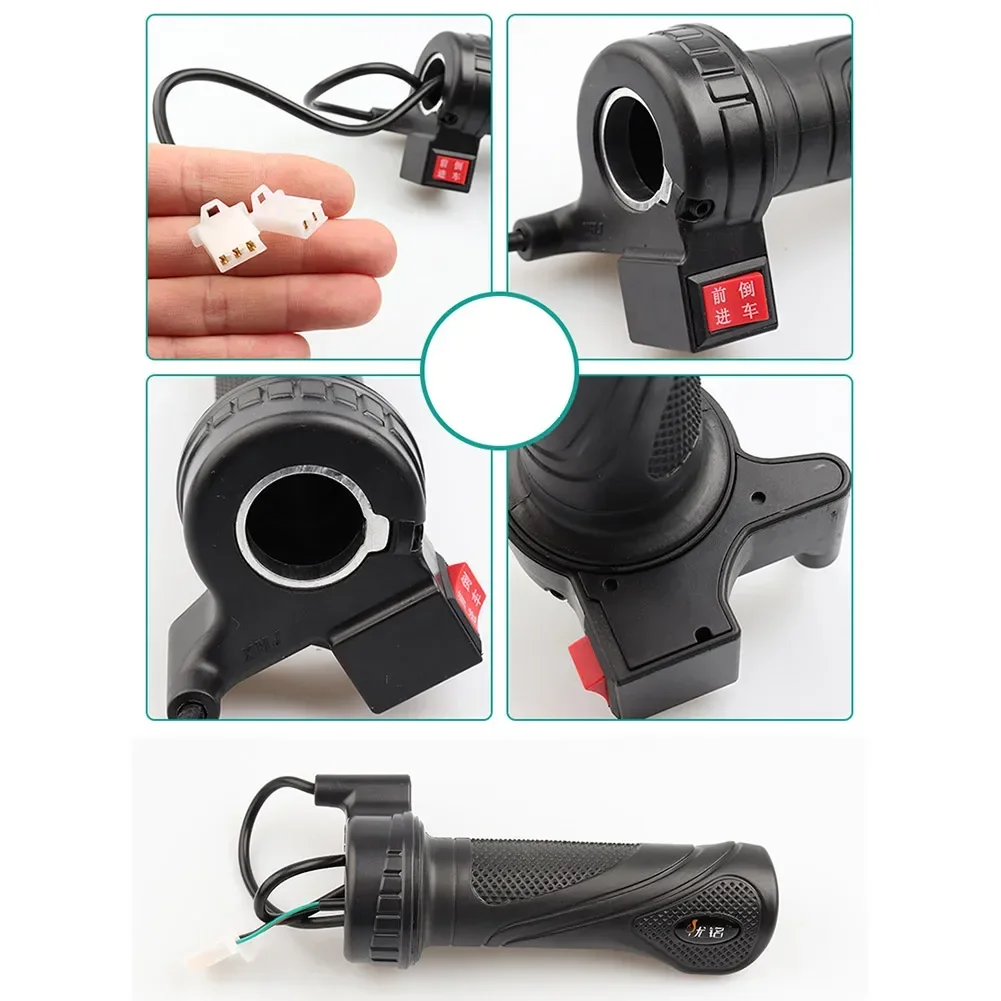 Electric Bicycle Twist-Throttle High/Medium/Low Speed Forward/Reverse Control Switch Acceleration Handle E-bikes Parts 4 Options