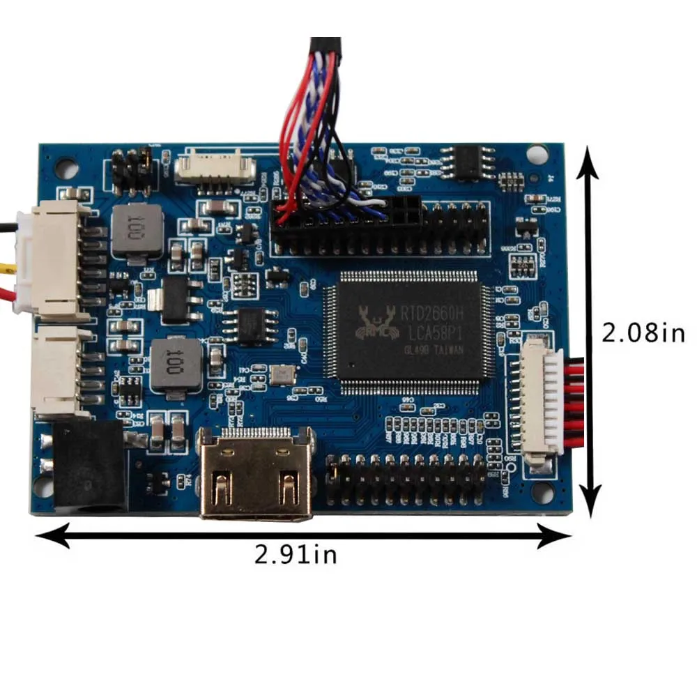 HD Serta Audio LCD Controller Board VS-TY2660H-V661 untuk 14.1 "LTN141AT03 LTN141AT07 15.4" LP154WX4 LP154W01 1280X800 LCD layar