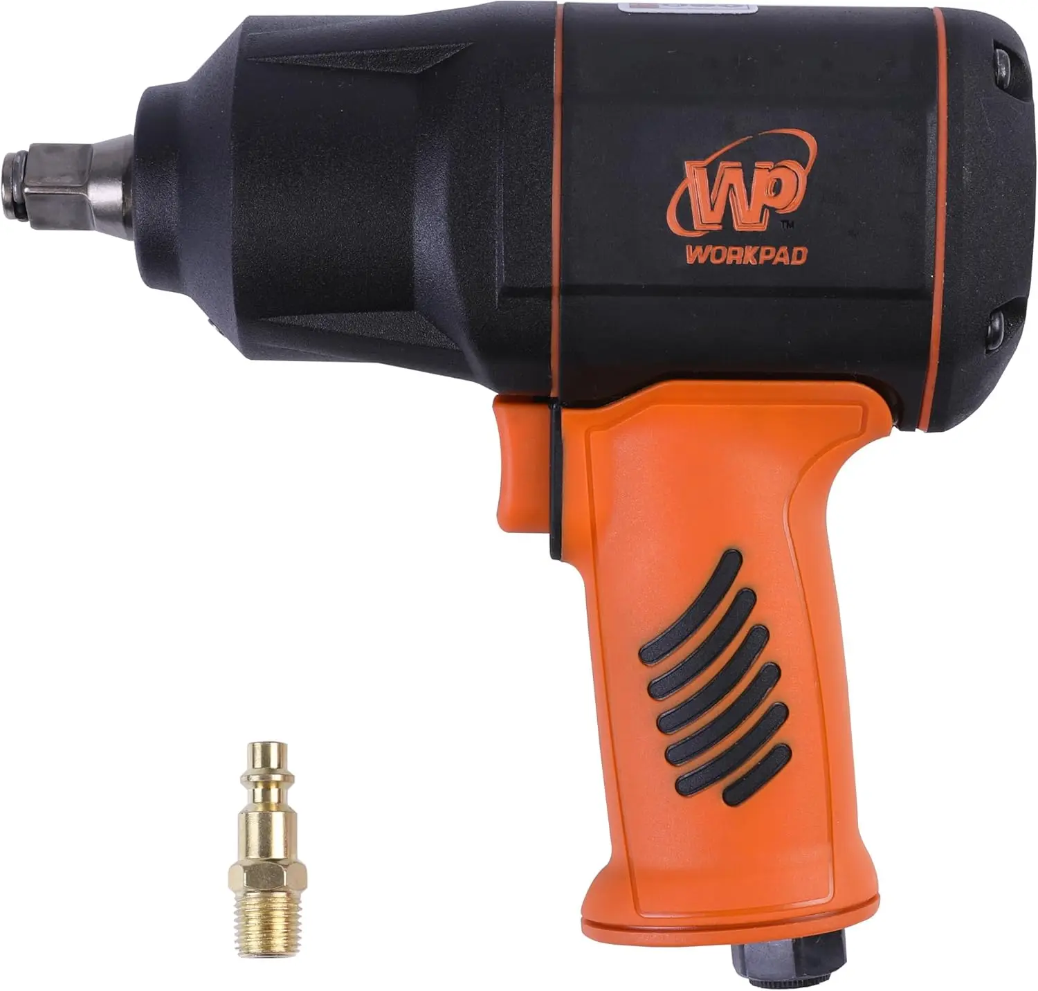 

1/2-Inch Composite Air Impact Wrench with Twin Hammers, Lightweight Pneumatic Tool for Professional Use
