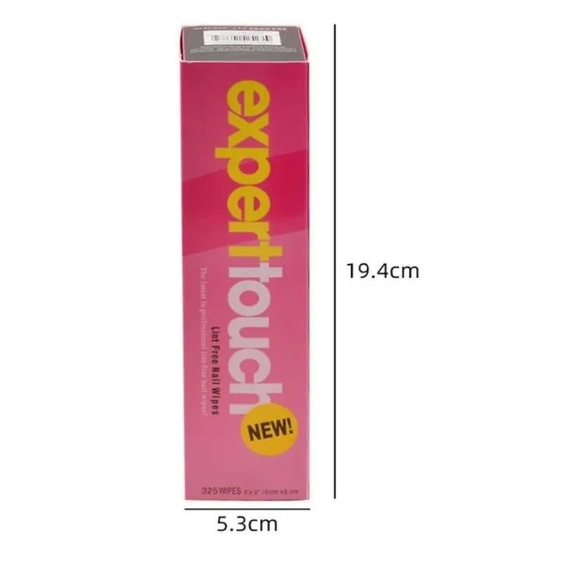 1/5/10PCS Roze Nagellak Remover Doekjes Niet-pluizende Wattenschijfje Servetten Voor Nail Art gel Polish Remover Nail Veeg Manicure Tool