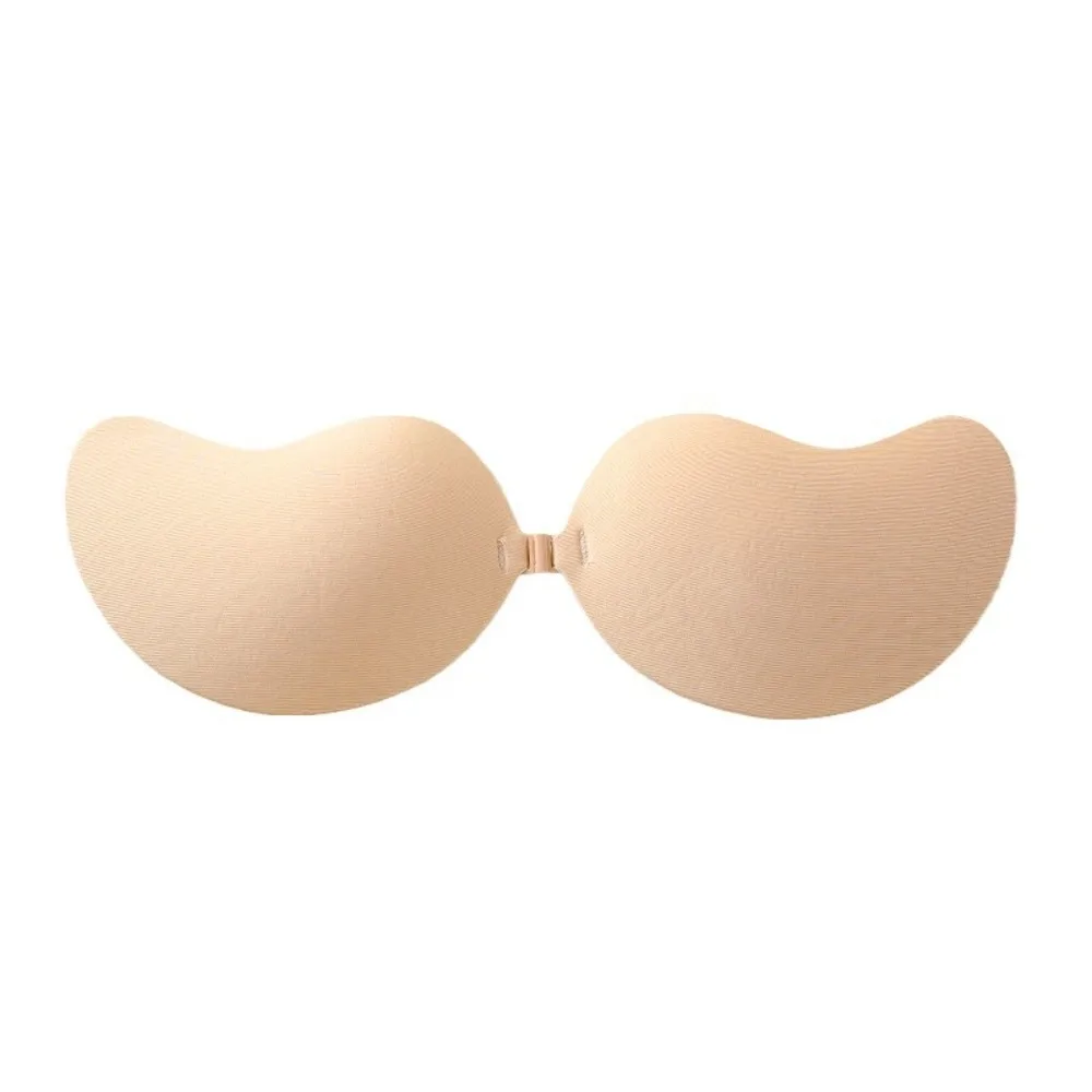 

Seamless Women's Invisible Bras Thin Silicone Strapless Bra without Steel Ring Soft Breast Patch for Daily, Wedding Dress