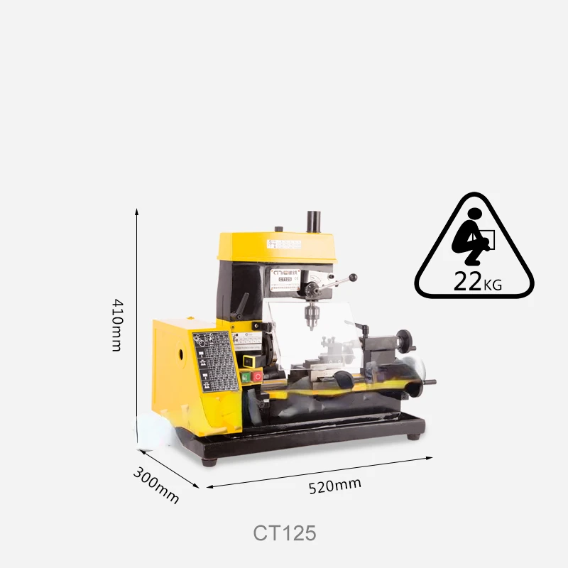 Multifunction Mini Lathe Drilling And Milling Machine Mini Lathe Tool Teaching Machine 220V Multi-tool Lathe Machine