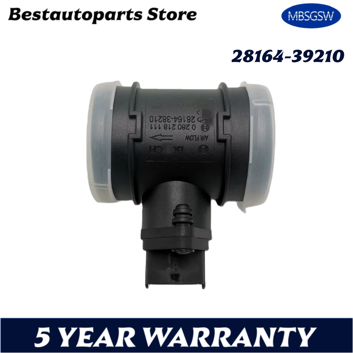 

Mass Air Flow Sensor MAF for Kia Spectra Optima Hyundai Sonata Santa Fe 28164-38210 28164-38200 0280218111 7516115 2816438210