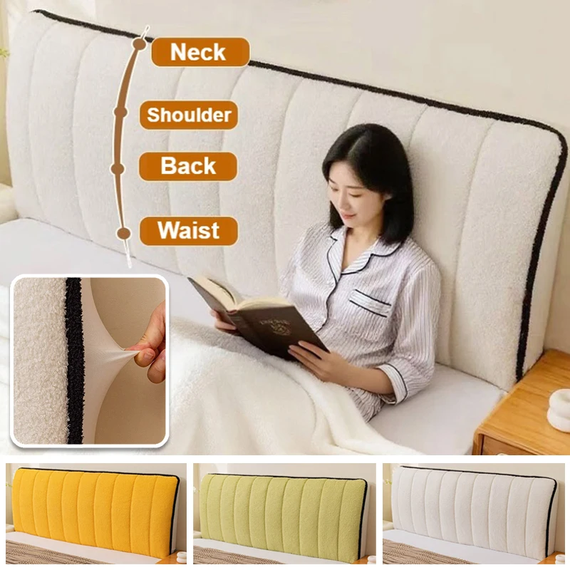

2026 NEW Thicken Quilted Headboard Cover All-inclusive Super Luxury Soft Thicken Plush Quilting Bed Head Cover Protective 1PC