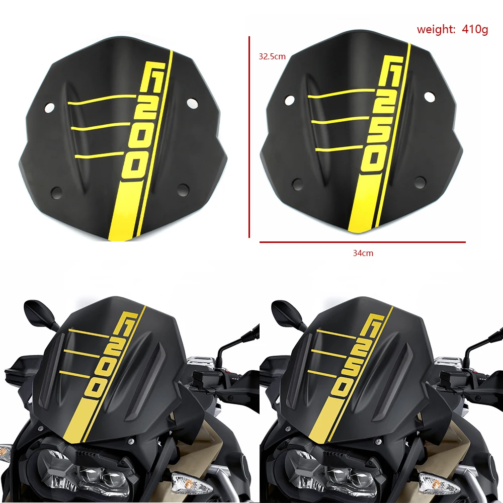 

For BMW R1200GS Transcontinental Motorcycle Windscreen Windshield Cover Wind Screen Shield Airflow Deflectors 40th anniversary