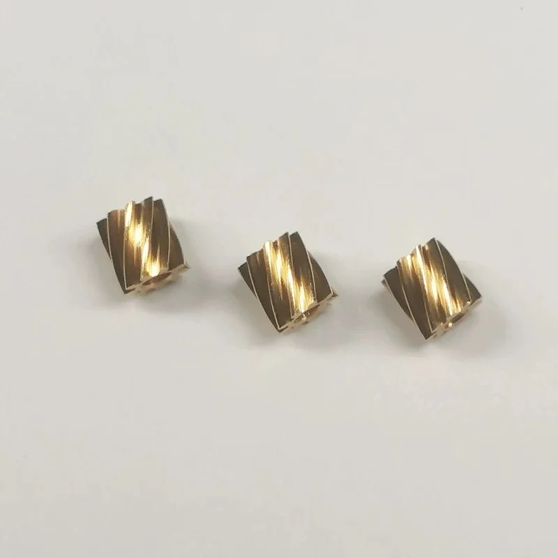 10PCS 0.4 Module 9-Tooth Helical Gear, Helical Gear Suitable for DIY RC Model Car Motor Shafts