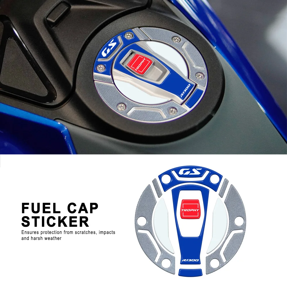 

Motorcycle 3D Epoxy Resin Sticker Fuel Cap Protection For R1300GS R 1300 GS Trophy 2023 2024