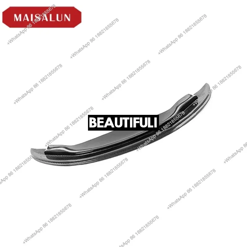 ZAIQU Jiuzhou Auto GTS Style for 3 Series E92 E93 M3 2006-2013 Carbon Fiber Front Bumper  Lip view 5