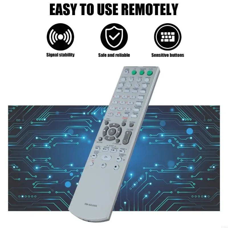 F3MA Universal Remote Control RM-ADU005 استبدال HCD-DZ20 HCD-DZ230 HCD-DZ530 HCD-DZ630 Home Theater Setup Easy