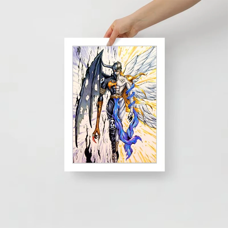 Decoration Home Decorations Digimon Posters for Wall Decoration Painting on Canvas Decorative Paintings Wall Decor Anime Poster