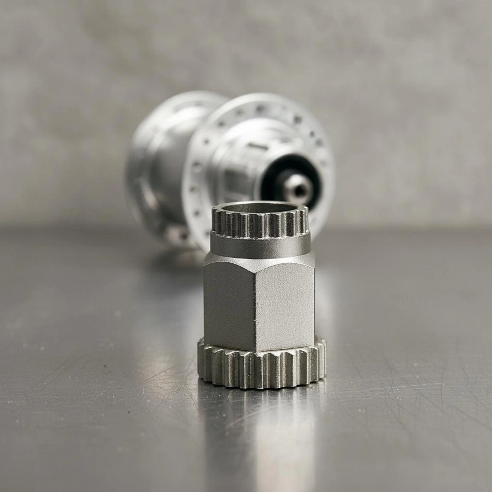 Ratchet Hub Tool Long-Lasting Freehub Removal Tool Hub Body Remover Stainless Steel Wide Compatibility for Garage