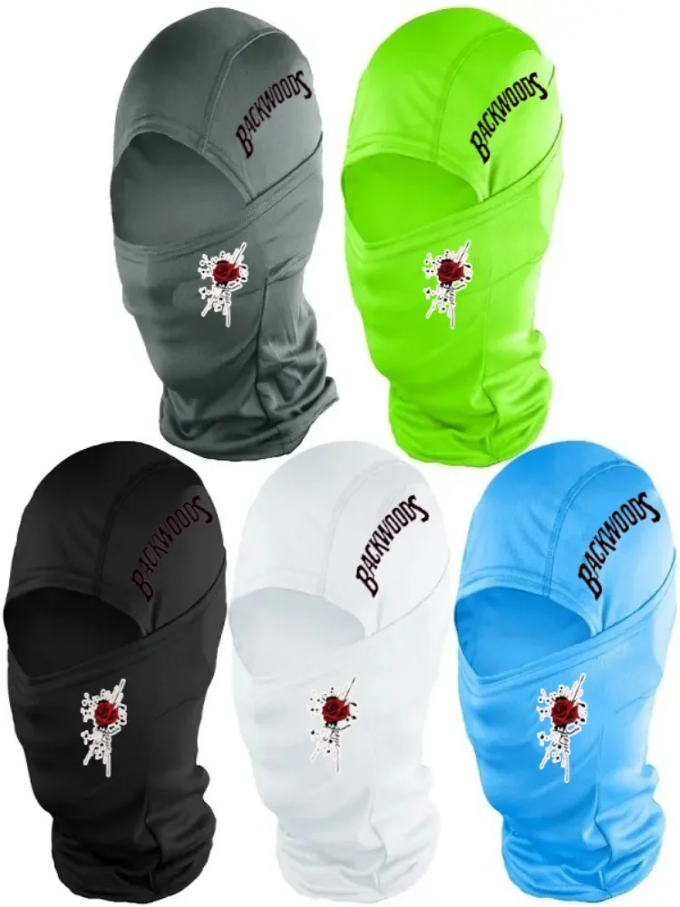 AliExpress 1/2/5 PC outdoor cycling windproof and cold proof personalized ski mask, men's and women's universal thermal mask