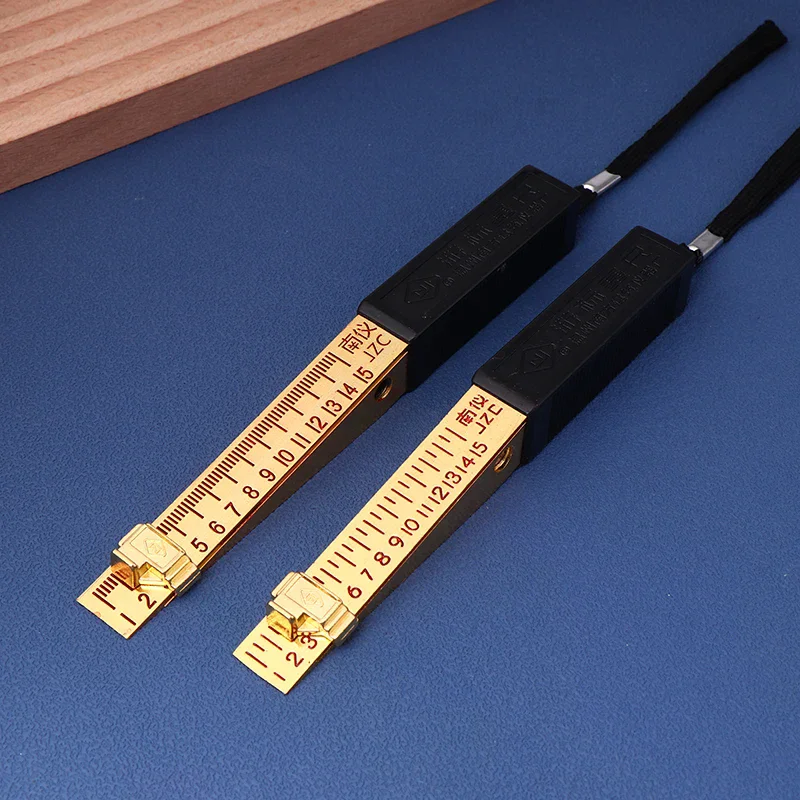 Vernier Feeler Gauges Wedge Shaped Vernier Feeler Gauge 1-15mm House Engineering Inspection Flatness Measuring Tools