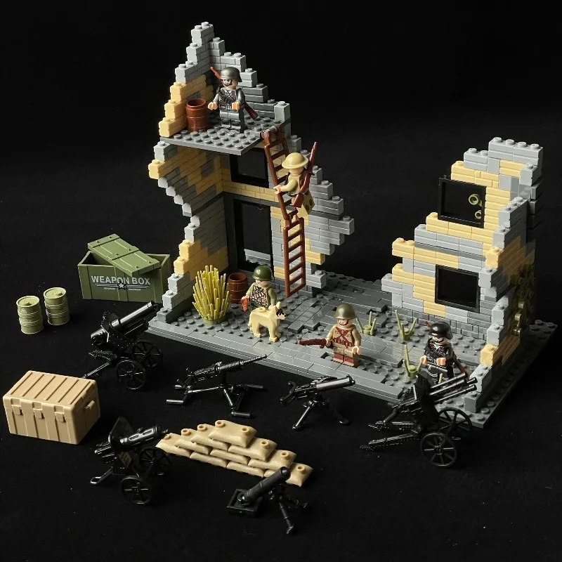 

Конструктор «Руины времен Второй мировой войны: опасные здания и военные сооружения»