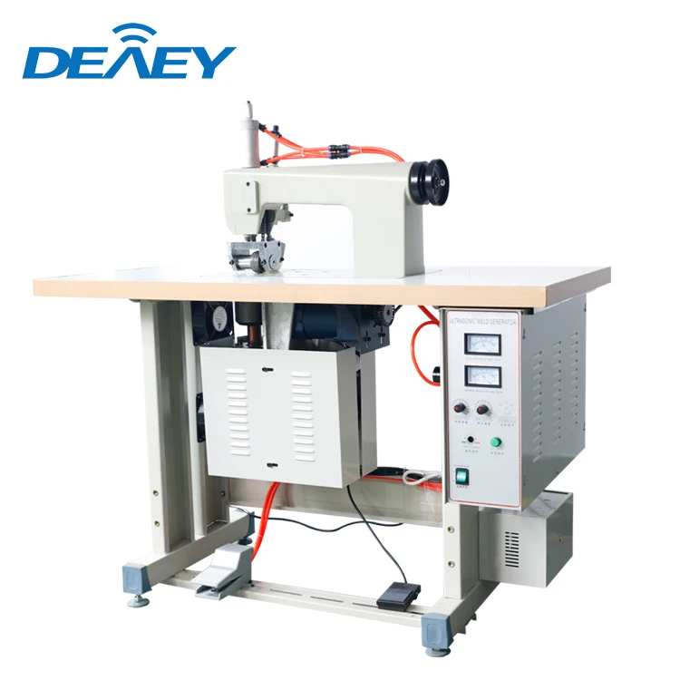 

High Quality Double Motor Pneumatic Ultrasonic Lace Sewing Machine for Mask