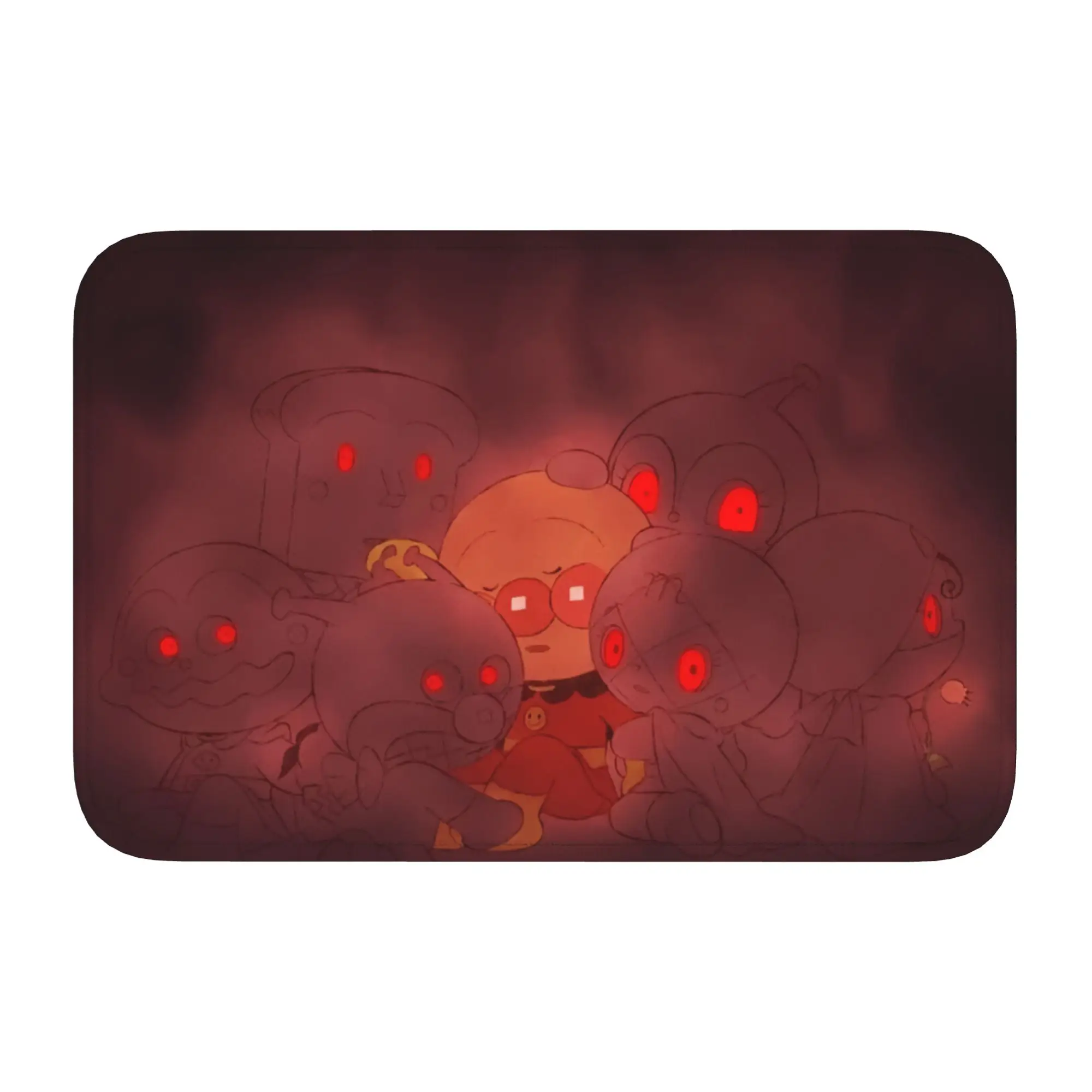 

Придверный коврик с индивидуальным дизайном Аниме Аньпанман для входной двери, кухни, ванной, спальни, гостиной, кухонный коврик, напольный коврик, ковер, подкладка для ног