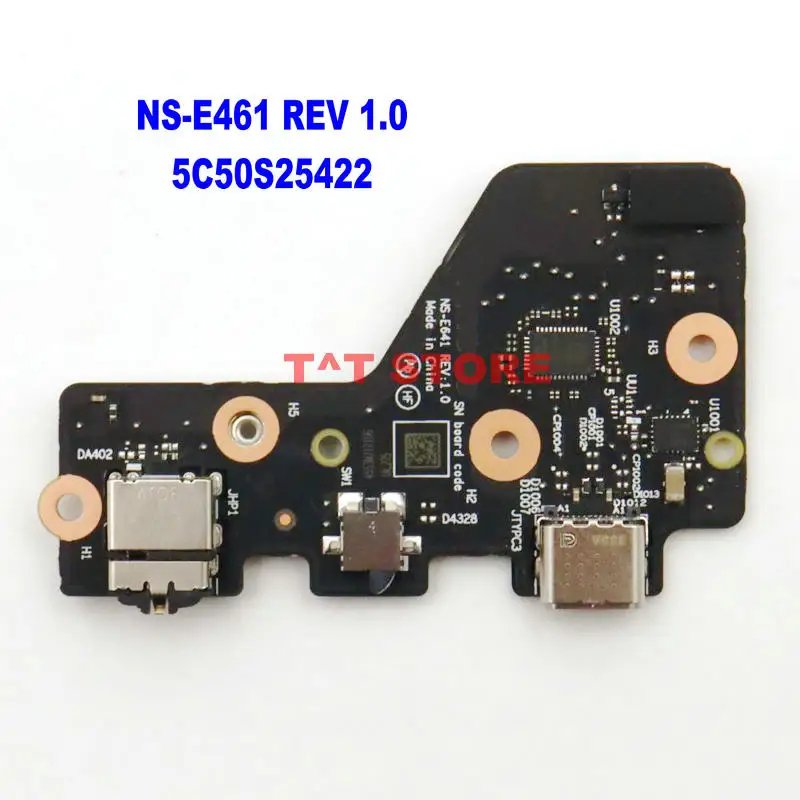 Original For LENOVO Legion 7 16IAX7 USB AUDIO TYPE-C CHARGE BOARD 5C50S25422 NS-E461 REV 1.0