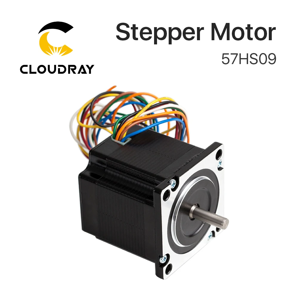 

Cloudray Leadshine 2 Phase Stepper Motor 57HS09 NEMA23 3.0A 0.9NM Length 55mm Shaft 6.35mm for Co2 Laser Engraving Machine