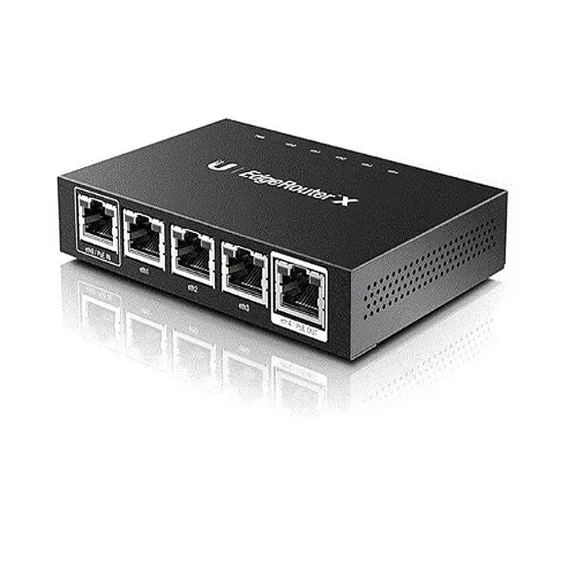 UBIQUITI ER-X Router EdgeRouter X Advanced Gigabit Ethernet Routers 256MB Storage 5x Gigabit RJ45 Ports PoE Switch