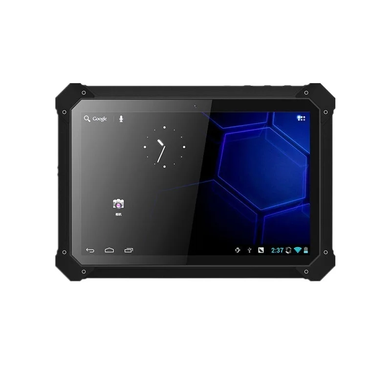 Top! Rugged Tablet Android 9.0 OS 4G Network Wifi Blue Tooth NFC Barcode Scanner Fingerprint Shockproof Industrial Tablet