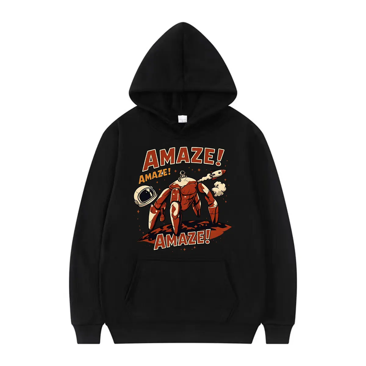 Funny Amaze Rocket Rocky Project Hail Mary Hoodies Men Women Fashion Vintage Long Sleeve Sweatshirts Oversized Hoodie Streetwear
